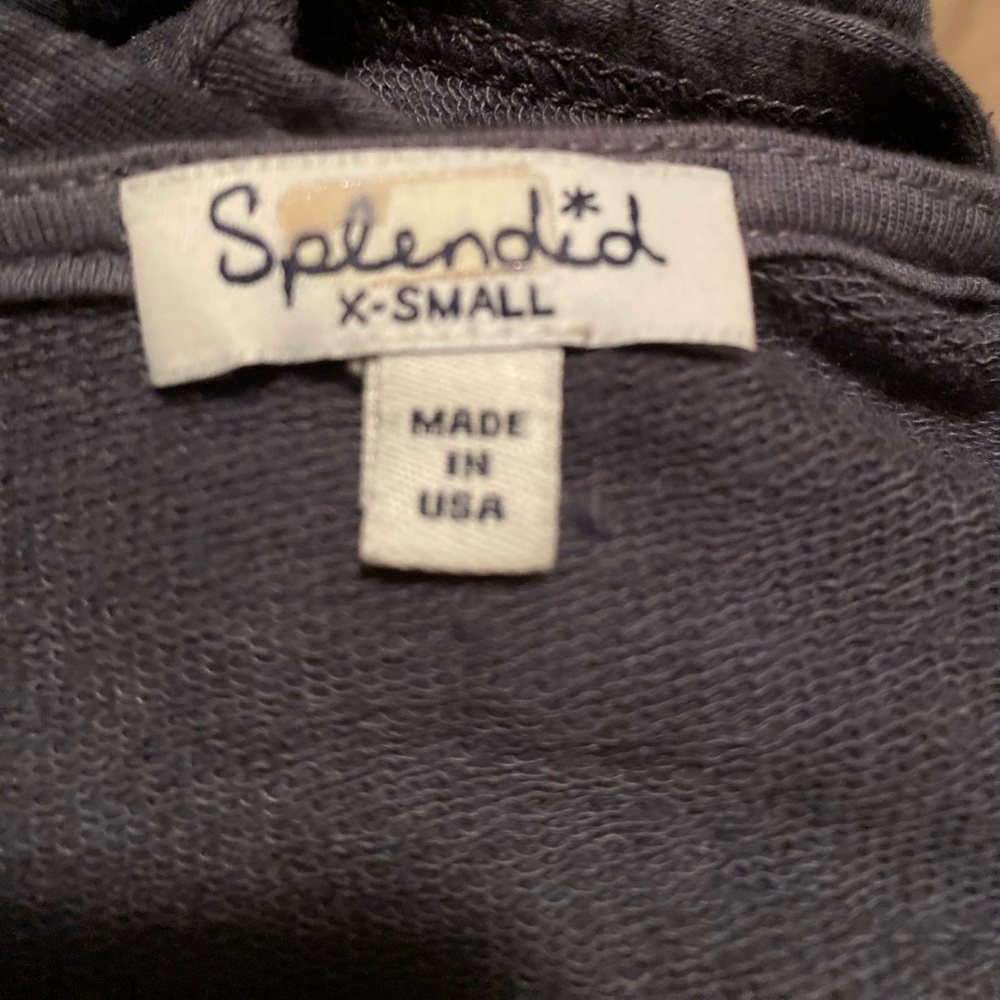 Splendid Python Print Cotton/Modal Stretch Dress - image 3